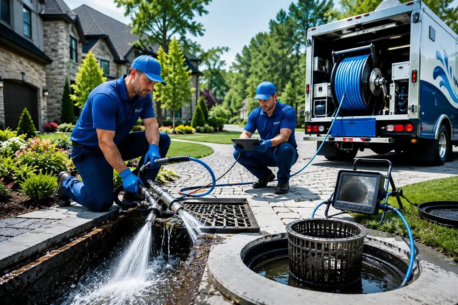 Local outdoor drain cleaning professionals in Worcester, PA